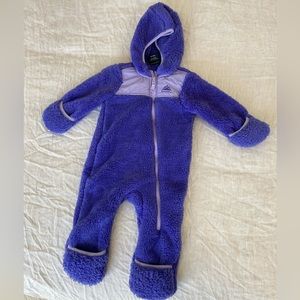 Snozu 9-12 month fleece bodysuit